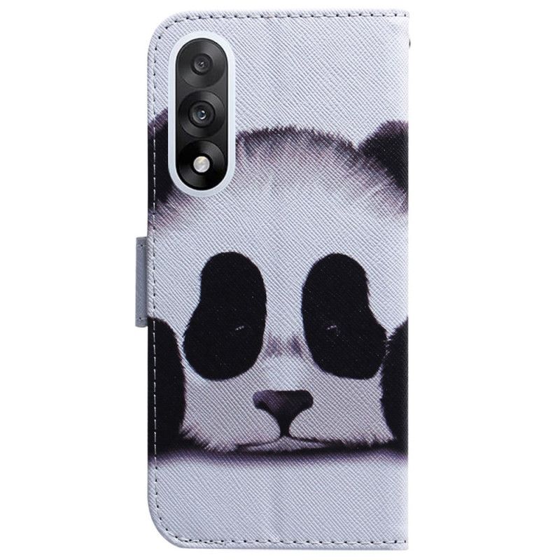 Läderfodral Oneplus Nord 5 Telefonfodral Pandamönster
