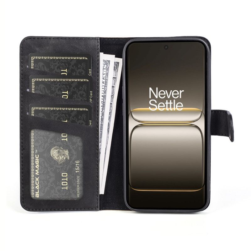 Läderfodral Oneplus Nord 5 Telefonfodral Tvåfärgad Vågig