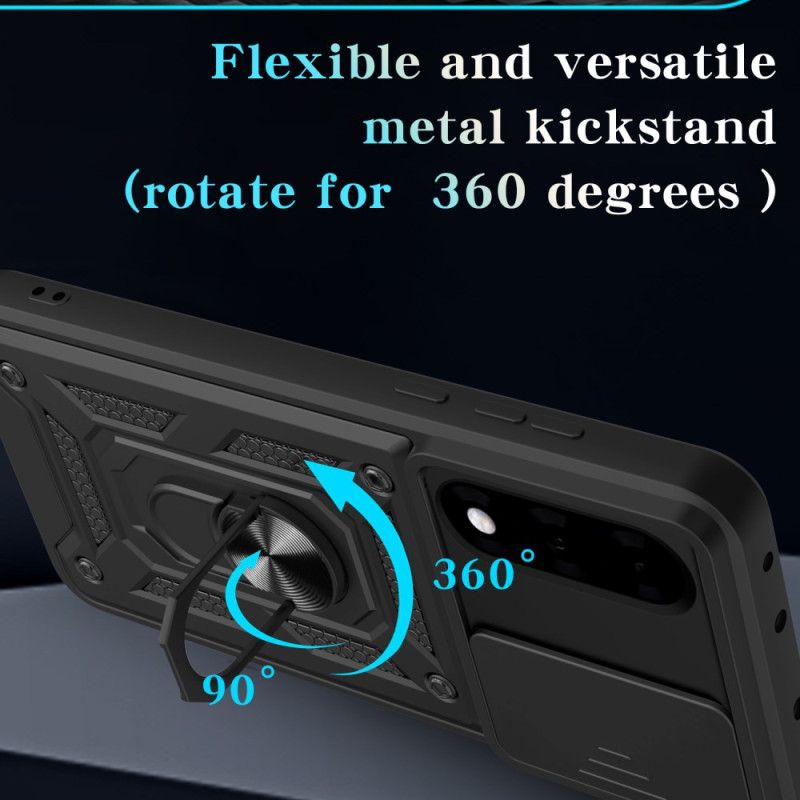 Skal Oneplus Nord 5 Skjutbart Kameraskydd Och Stativ