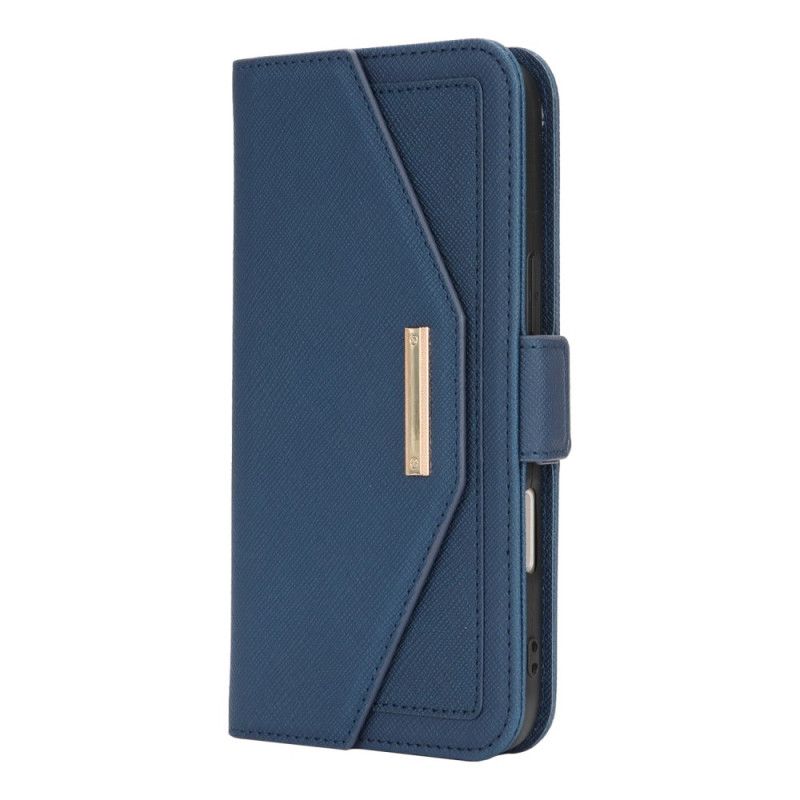 Fodral För iPhone 17 Plånbok Med Axelrem Och Spegel