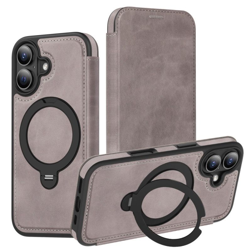 Folio-fodral iPhone 17 Magsafe Integrerad Rfid-blockering
