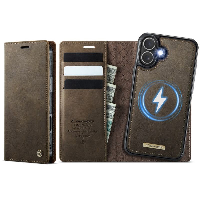 Folio-fodral iPhone 17 Magsafe-kompatibelt Avtagbart Fodral Och Rfid-skydd