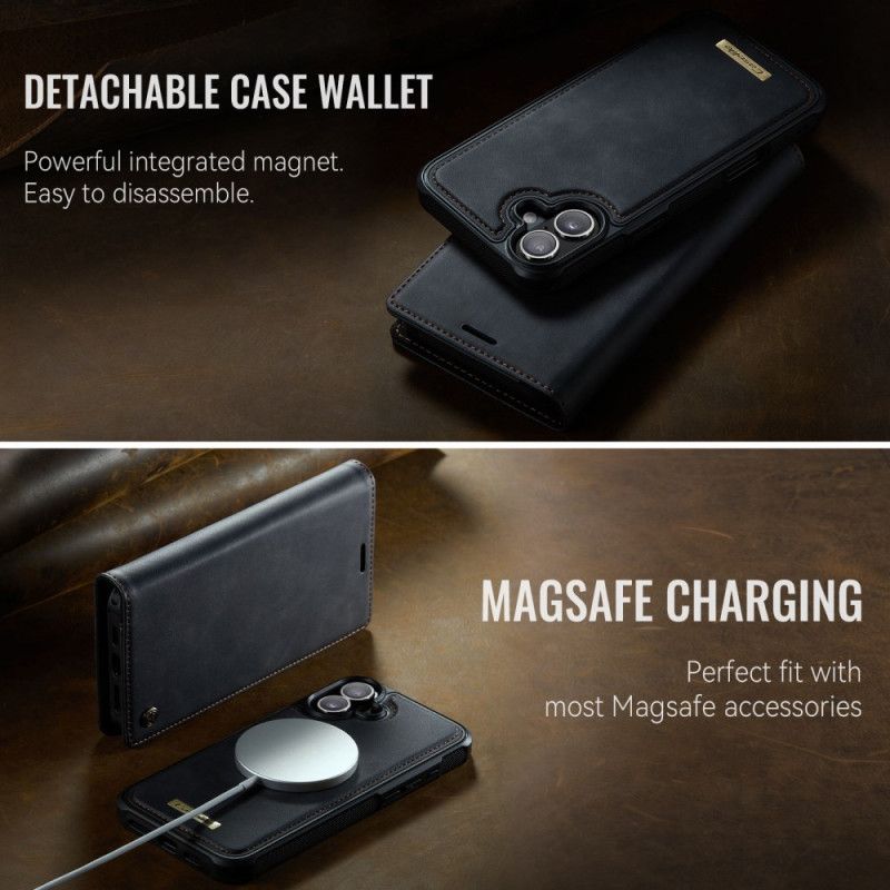 Folio-fodral iPhone 17 Magsafe-kompatibelt Avtagbart Fodral Och Rfid-skydd