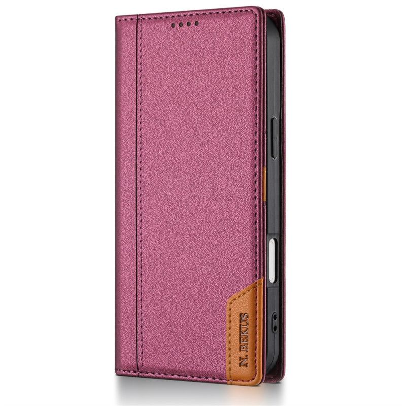 Folio-fodral iPhone 17 Rfid-blockerande N.bekus