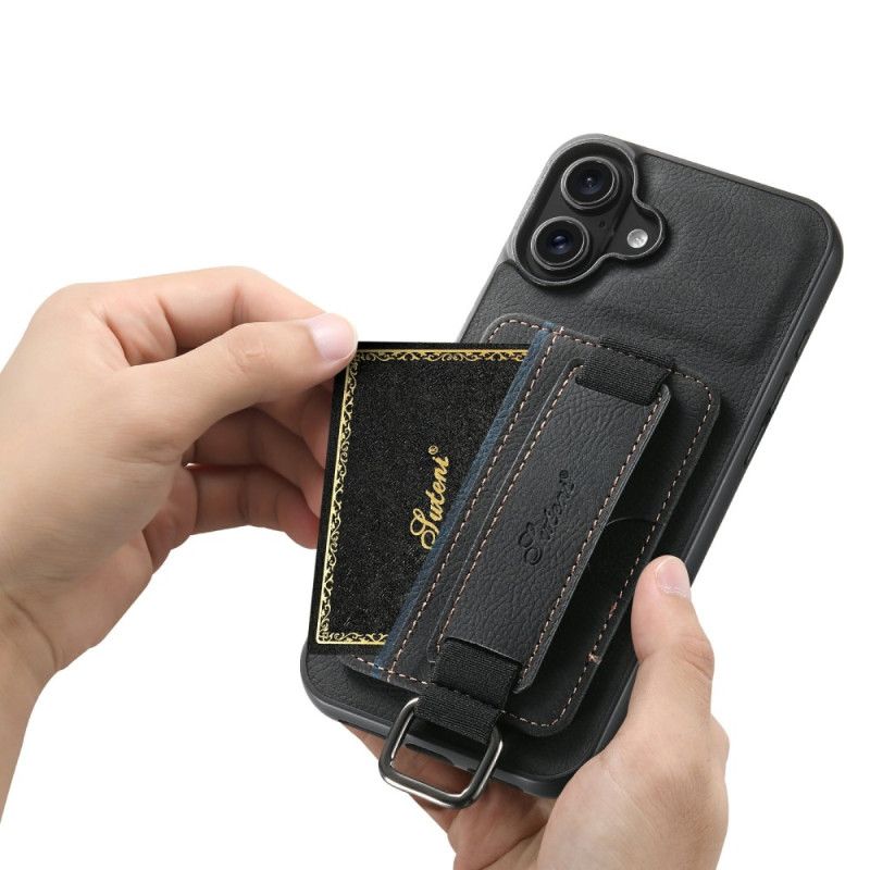 Skal För iPhone 17 Korthållare I Retrodesign
