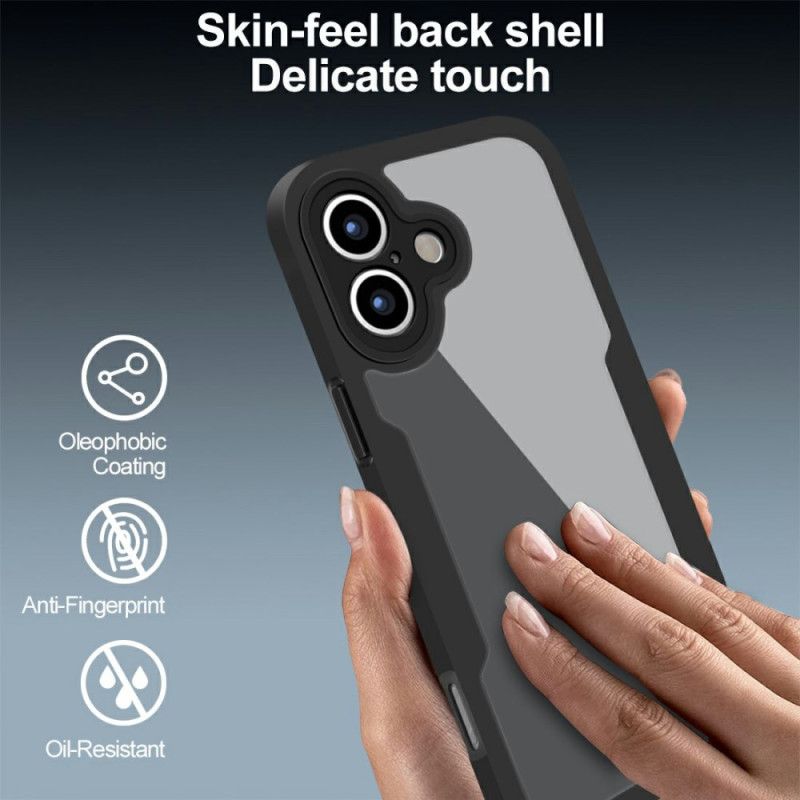 Skal iPhone 17 360-gradersskydd Genomskinlig