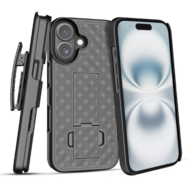 Skal iPhone 17 Glidande Med Stöd Och Klämma