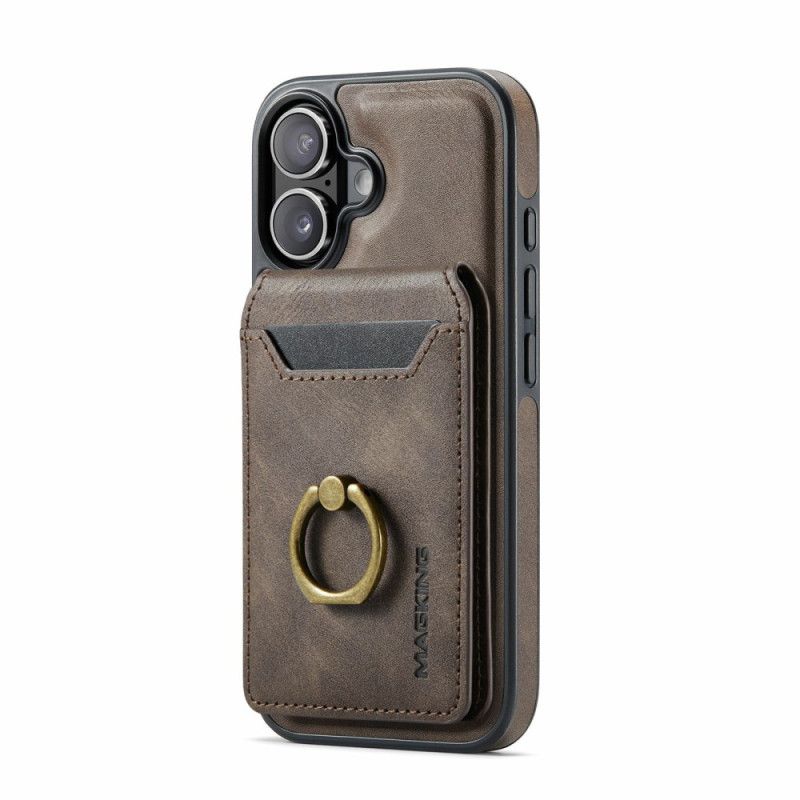 Skal iPhone 17 Magsafe Med Rfid-korthållare Och Integrerat Stativ