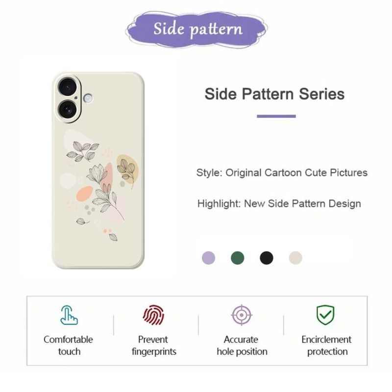 Skal iPhone 17 Skissade Löv