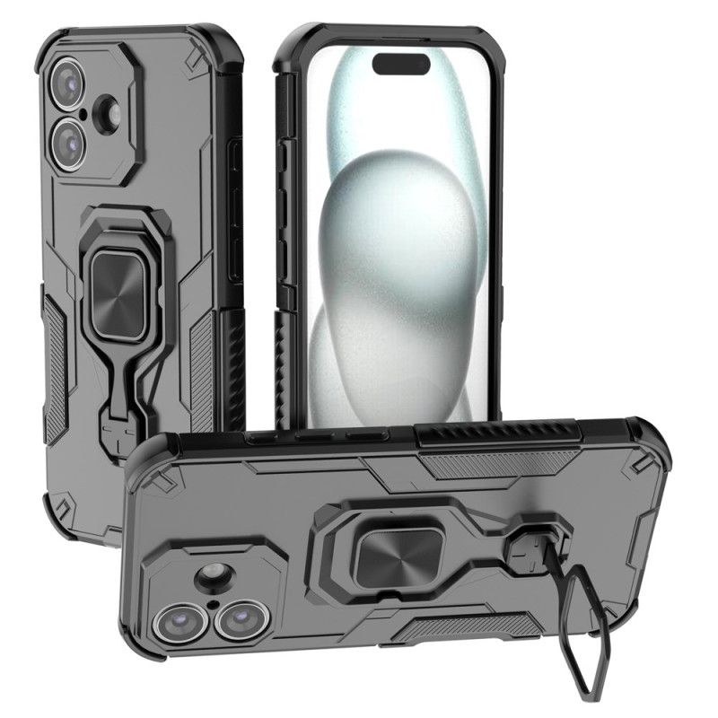 Skal iPhone 17 Telefonfodral Ultratålig Med Roterande Stativ
