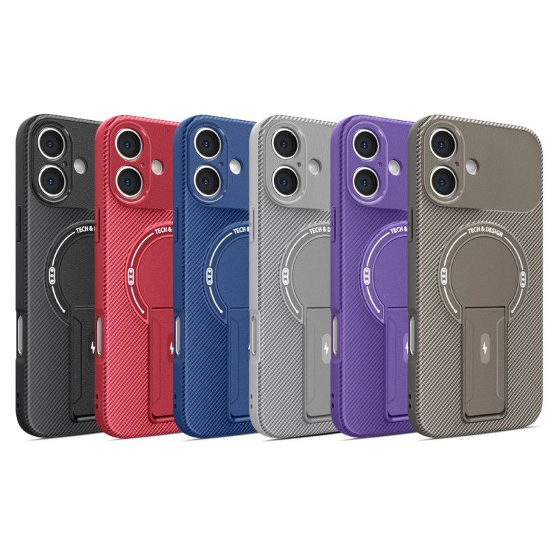 Skal iPhone 17 Ultratålig Med Inbyggt Stativ