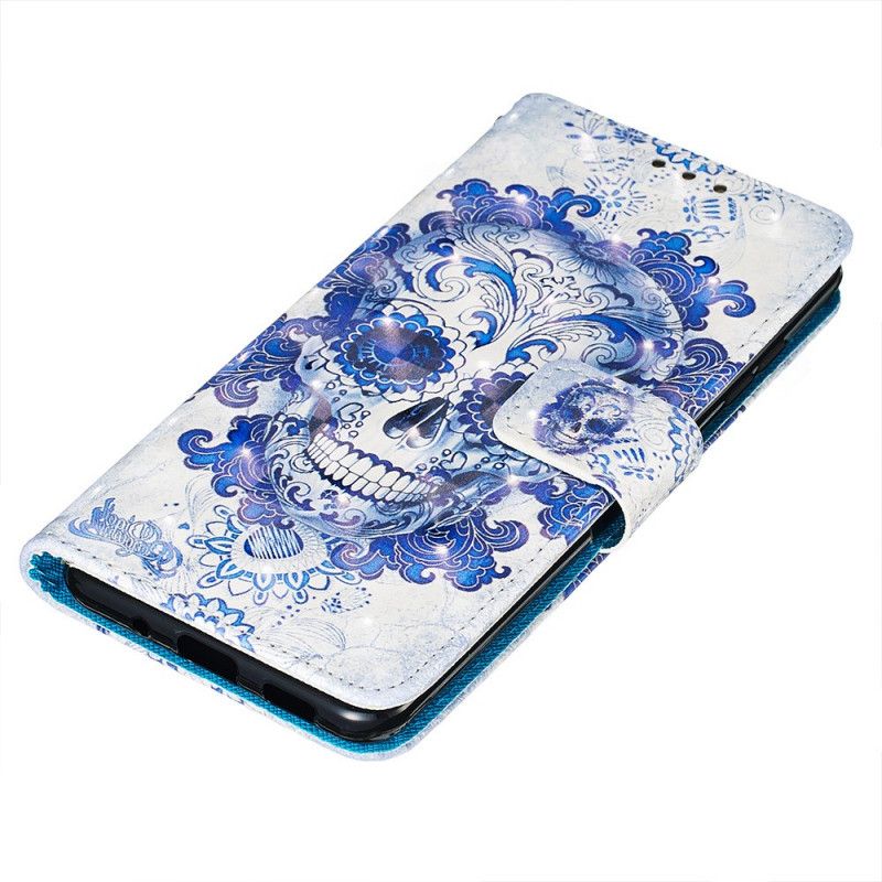 Fodral för Samsung Galaxy S20 Blå Skalle