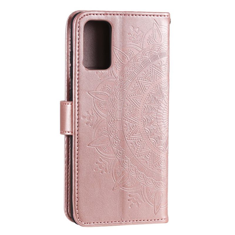 Fodral Samsung Galaxy S20 Grå Solmandala