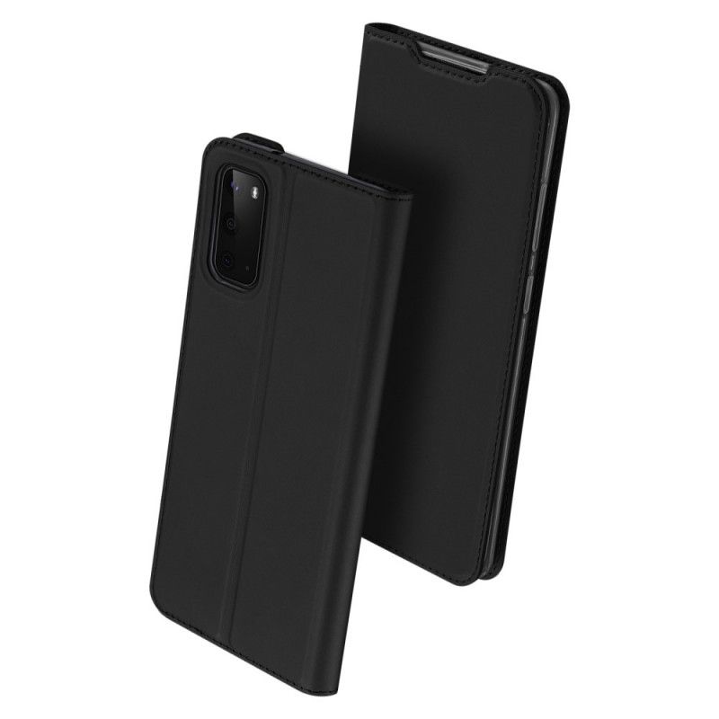 Folio-fodral Samsung Galaxy S20 Svart Mobilskal Pro Dux Ducis Hud
