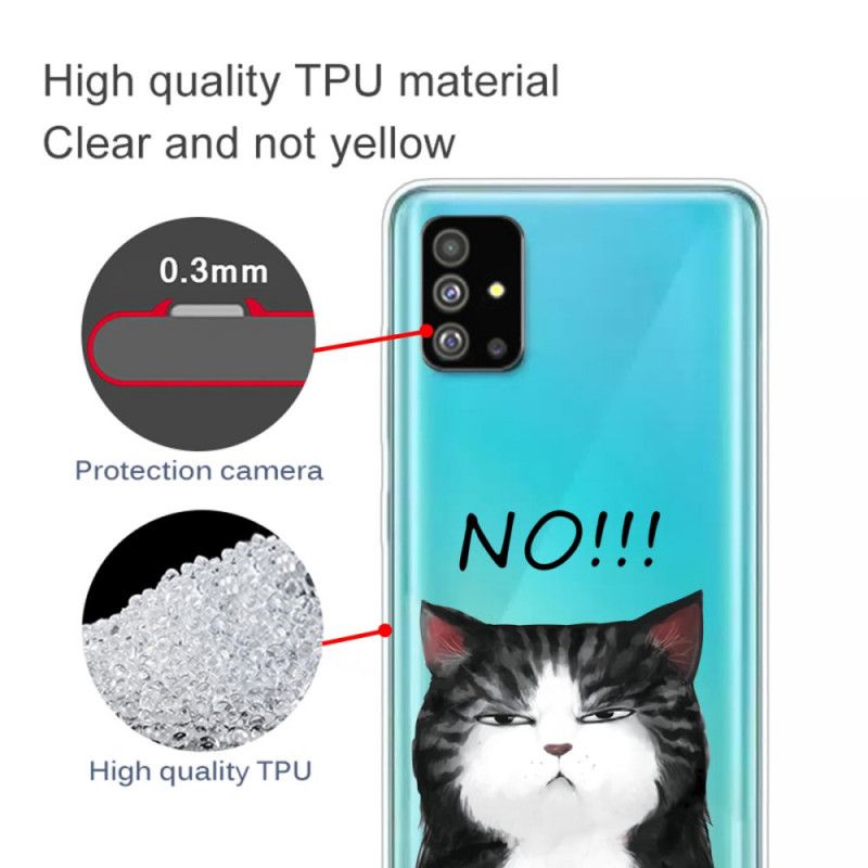Skal för Samsung Galaxy S20 Katten Som Säger Nej