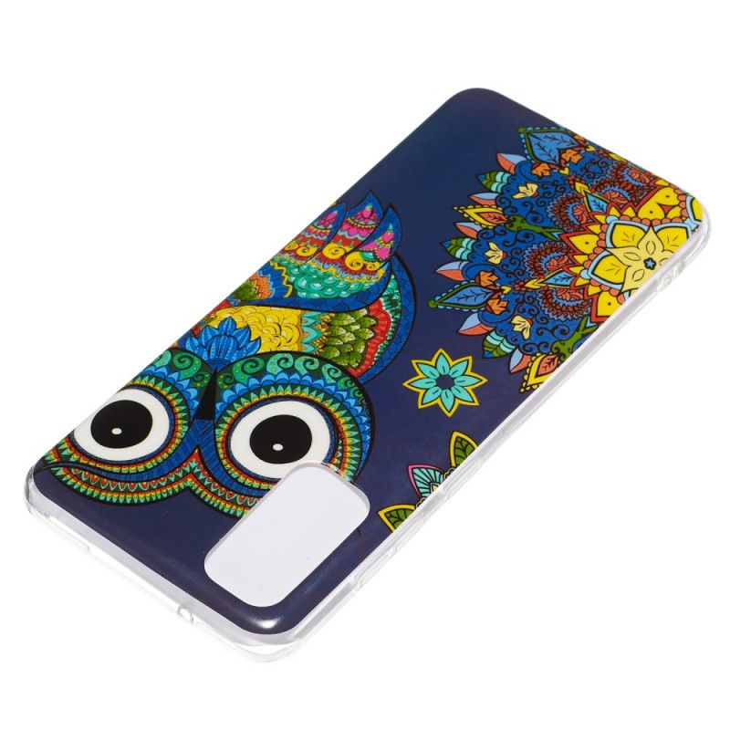 Skal Samsung Galaxy S20 Fluorescerande Mandalauggla