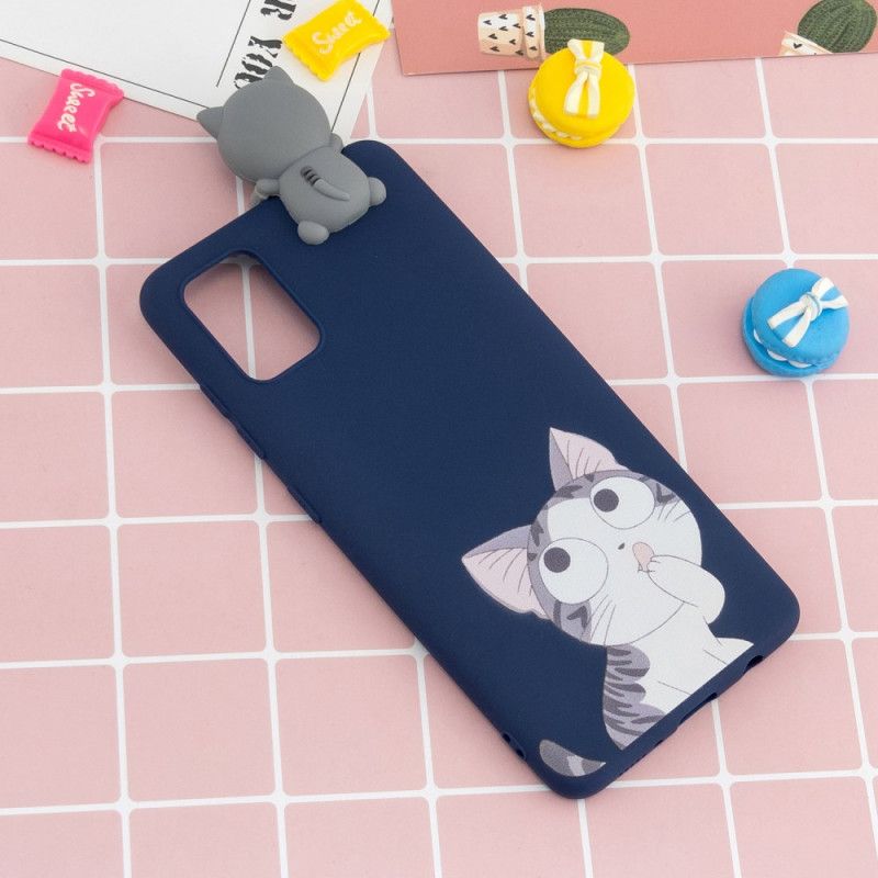 Skal Samsung Galaxy S20 Rolig 3D-Katt