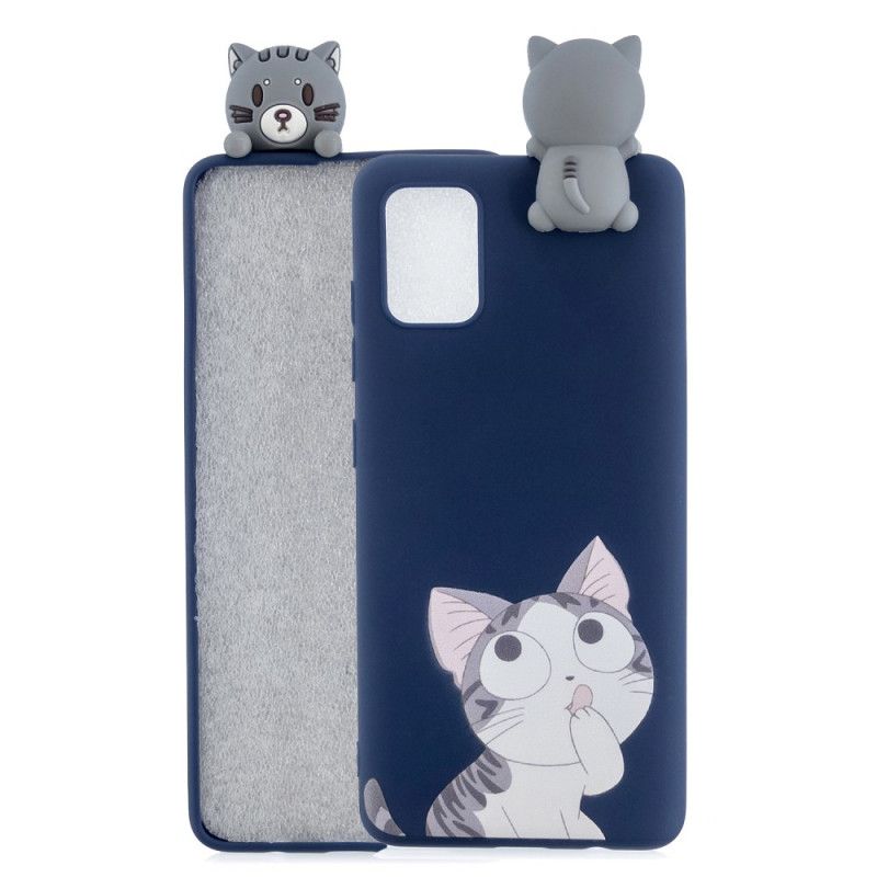 Skal Samsung Galaxy S20 Rolig 3D-Katt