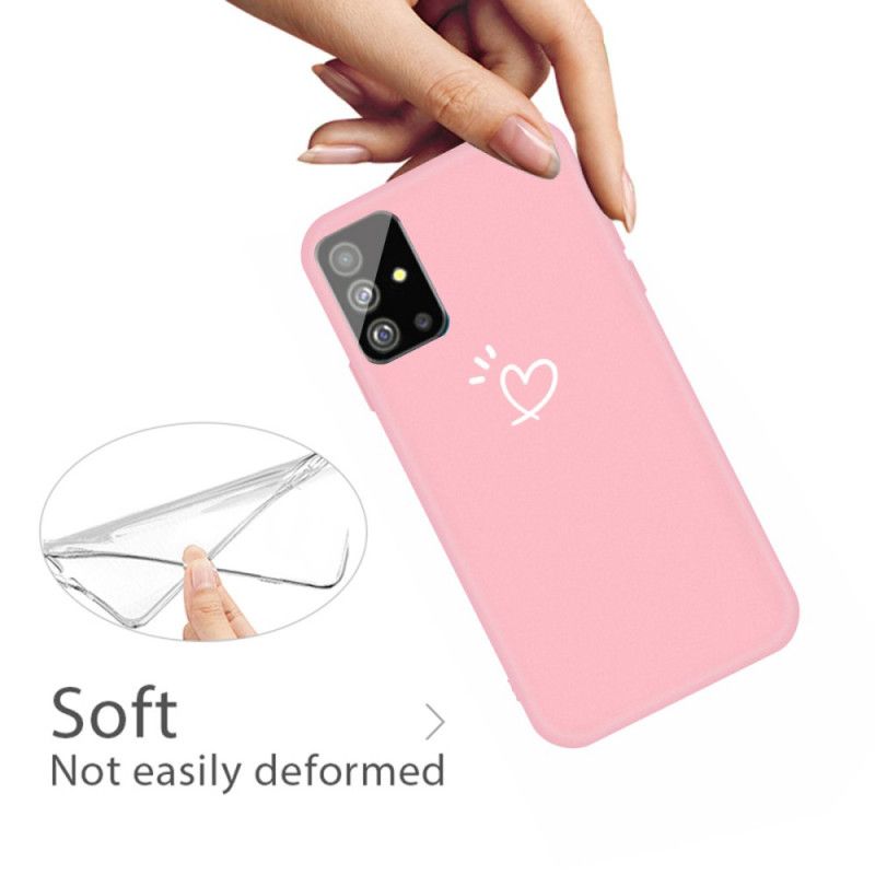 Skal Samsung Galaxy S20 Svart Pulserande Hjärtsilikon