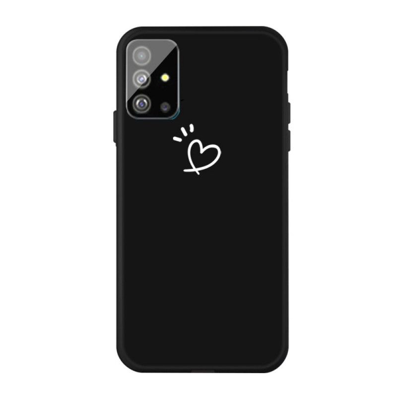 Skal Samsung Galaxy S20 Svart Pulserande Hjärtsilikon