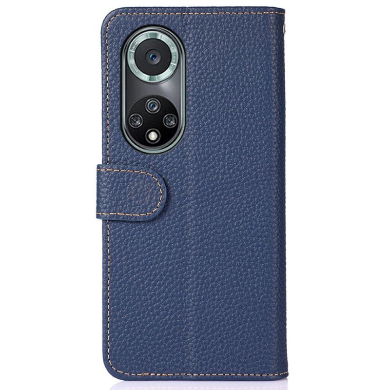 Fodral För Huawei Nova 9 Pro / Honor 50 Pro Lychee Läder Khazneh