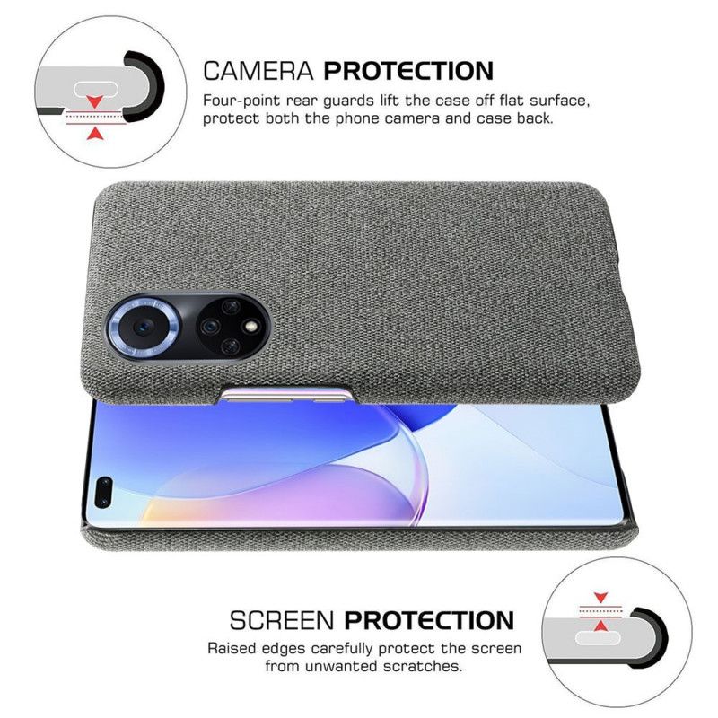Skal Huawei Nova 9 Pro / Honor 50 Pro Tygstruktur Ksq