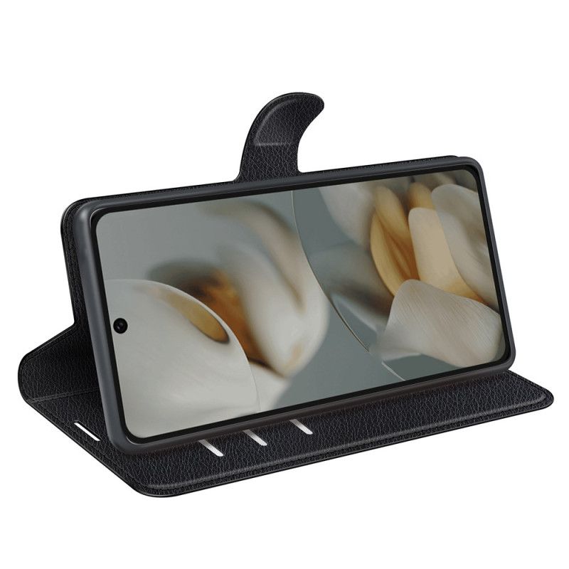 Fodral För Google Pixel 10 Pro Xl Konstläder I Litchi