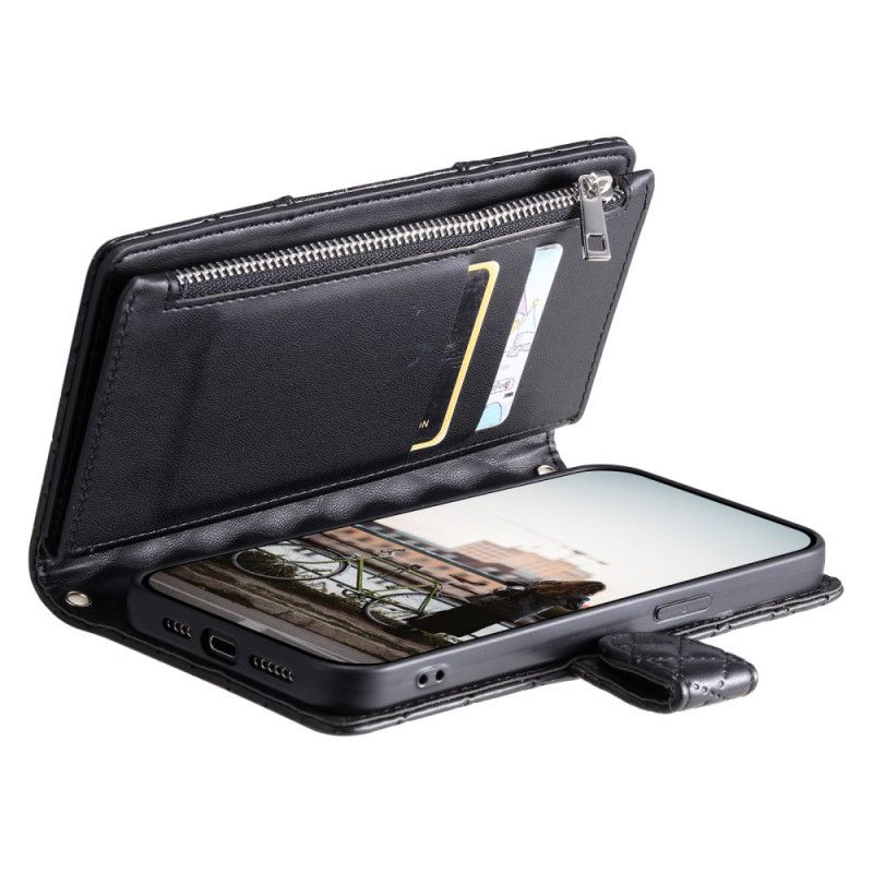 Fodral För Google Pixel 10 Pro Xl Quiltad Stil Med Armband