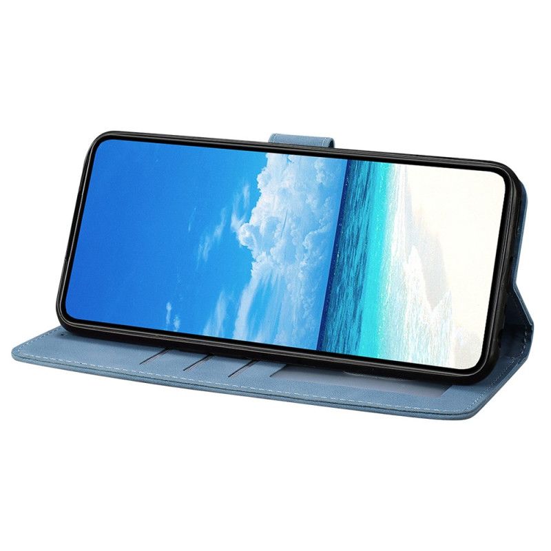 Fodral Google Pixel 10 Pro Xl Fjärilstryck Med Mockaeffekt