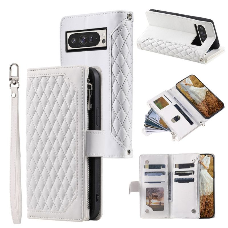 Fodral Google Pixel 10 Pro Xl Quiltad Plånbok