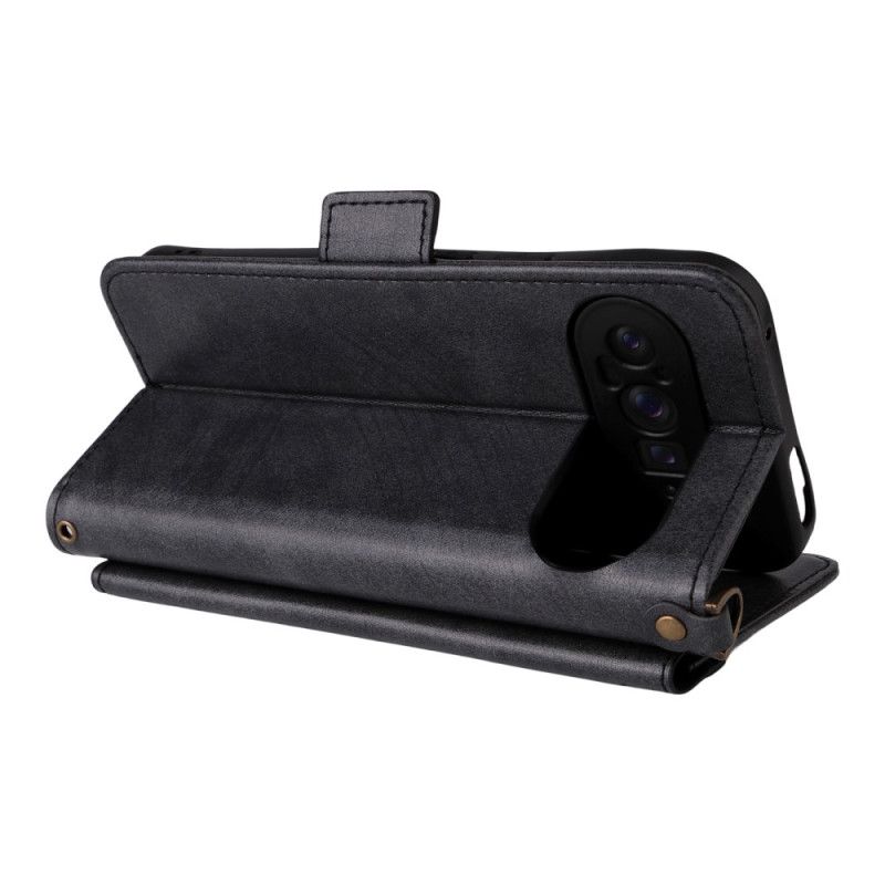 Fodral Google Pixel 10 Pro Xl Vintage Med Axelrem