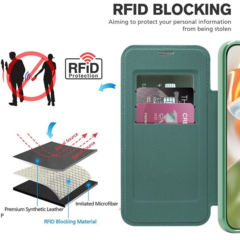 Folio-fodral För Google Pixel 10 Pro Xl Magsafe-kompatibel Med Rfid Blockering