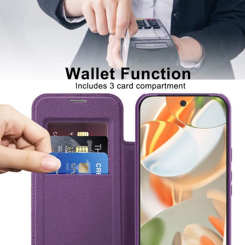 Folio-fodral Google Pixel 10 Pro Xl Magsafe-kompatibel Vadderad