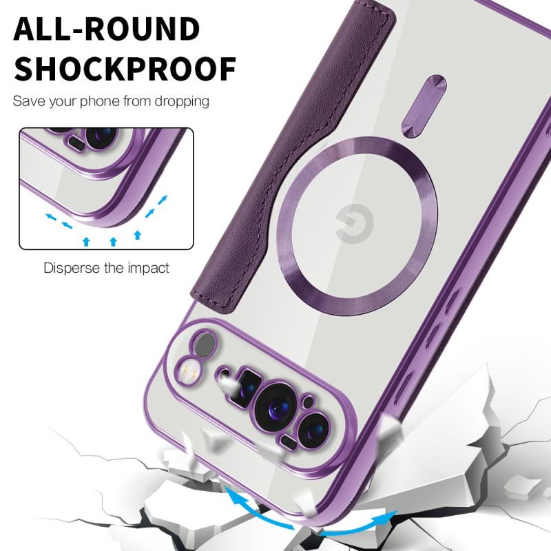 Folio-fodral Google Pixel 10 Pro Xl Magsafe-kompatibel Vadderad