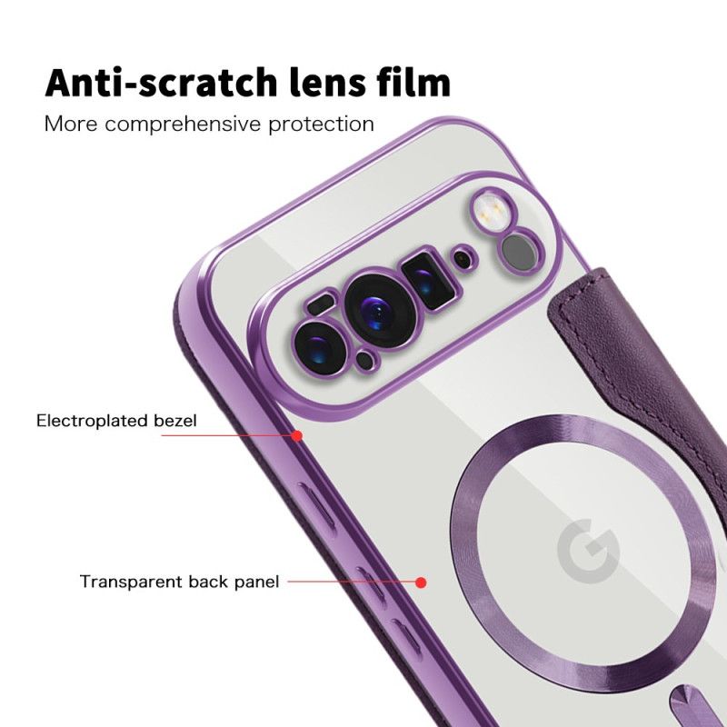 Folio-fodral Google Pixel 10 Pro Xl Magsafe-kompatibel Vadderad