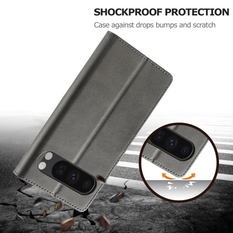 Läderfodral Google Pixel 10 Pro Xl Telefonfodral Lc.imeeke