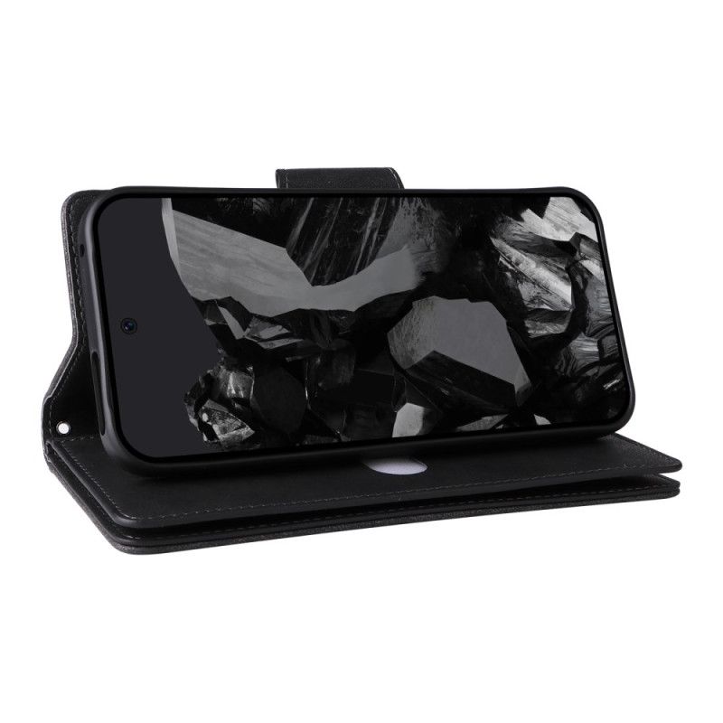 Läderfodral Google Pixel 10 Pro Xl Telefonfodral Plånbok Med Mockaeffekt