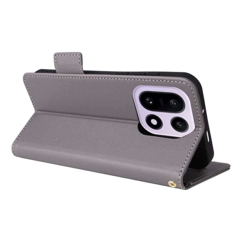 Fodral Oneplus 15 Imitationsläder Med Rem