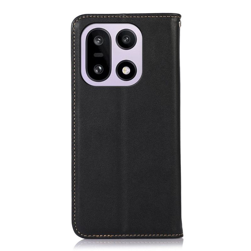 Folio-fodral Oneplus 15 Telefonfodral Khazneh-läder