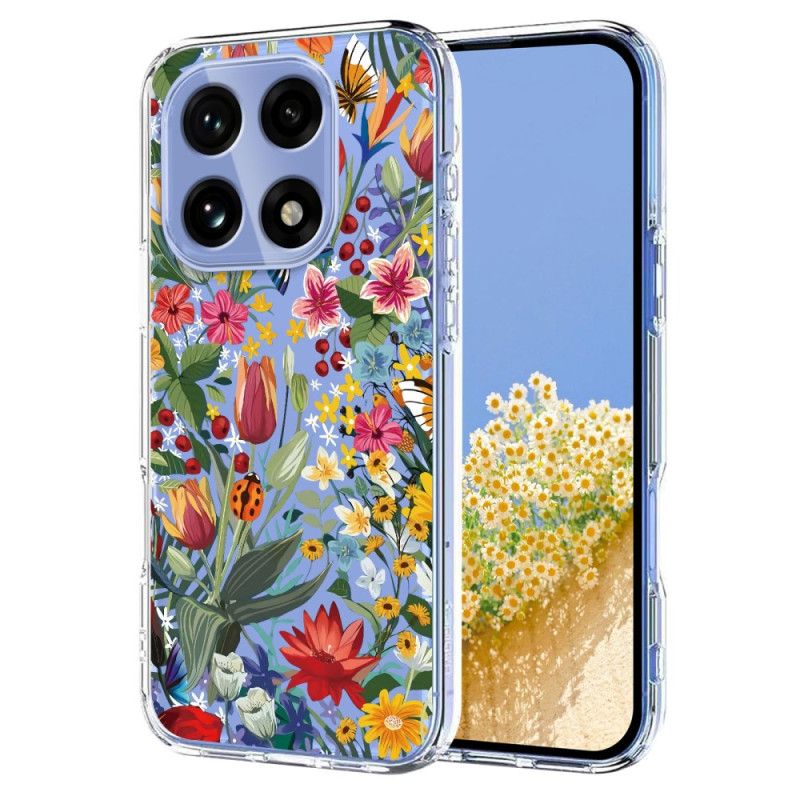 Skal Oneplus 15 Telefonfodral Fjärilar Och Blommor