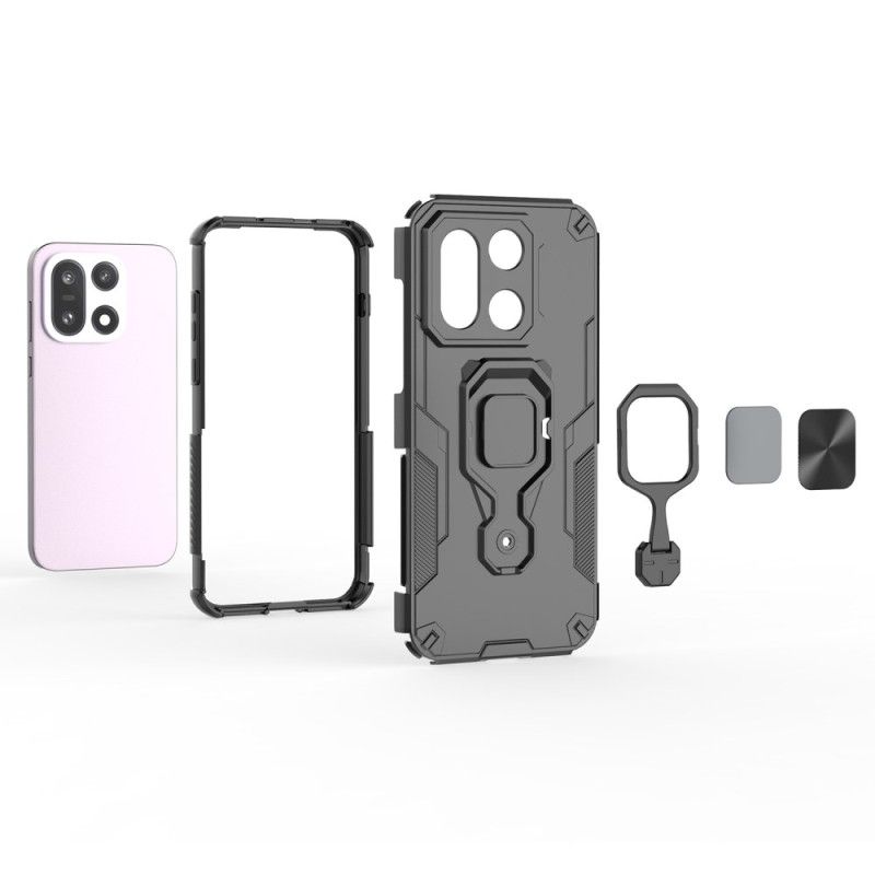 Skal Oneplus 15 Telefonfodral Ringformad Hållbar Magnetisk Stativ