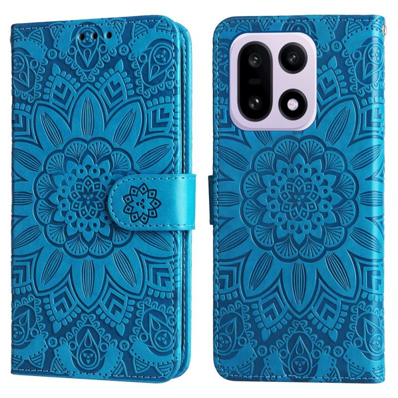 Skyddsfodral Oneplus 15 Solrosmönster