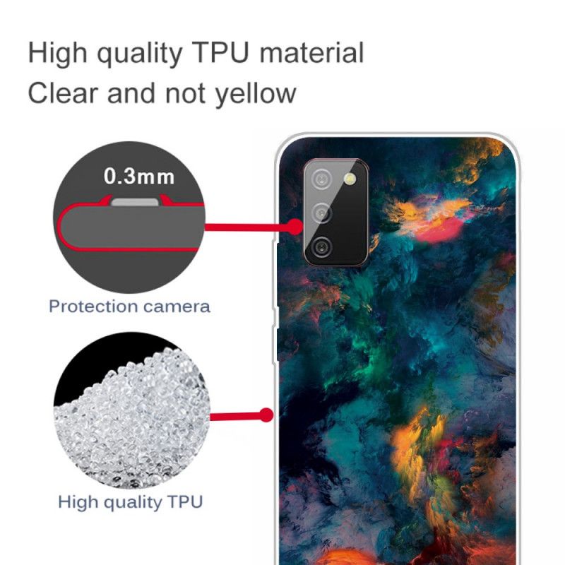 Skal för Samsung Galaxy A02s Färgade Moln