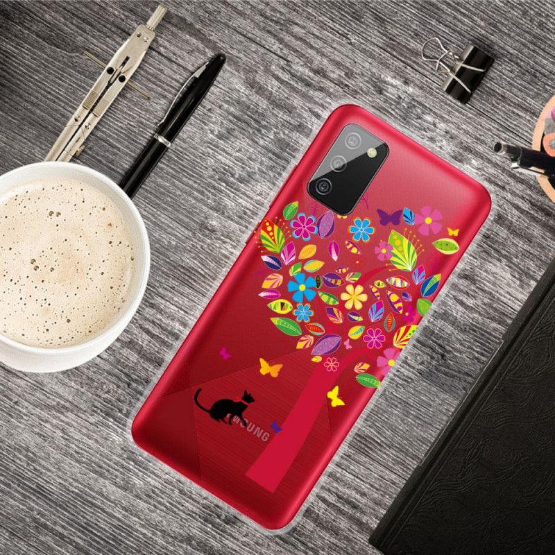 Skal Samsung Galaxy A02s Katt Under Trädet
