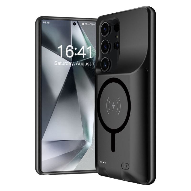 Externt Batterifodral 10000mah För Samsung Galaxy S25 Ultra Med Magnetfäste