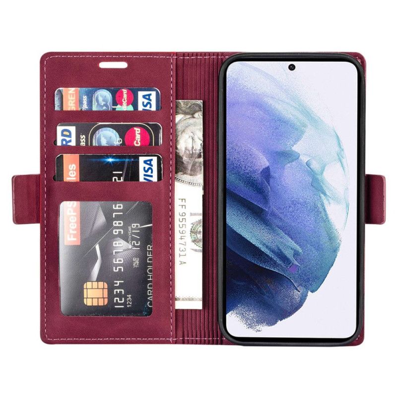 Folio-fodral Samsung Galaxy S25 Ultra 5g Telefonfodral Polyuretanläder