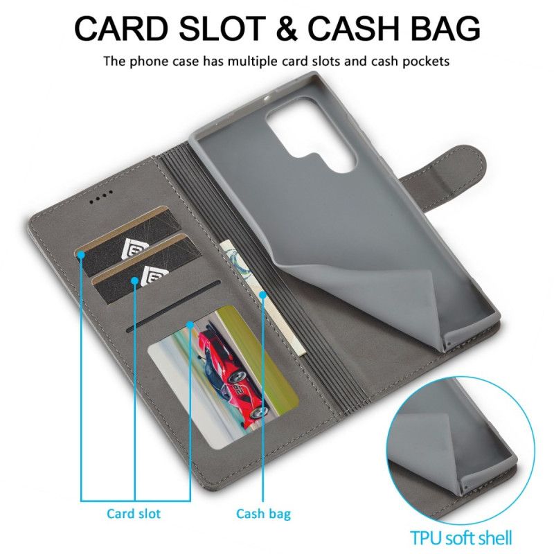 Läderskal Fodral Samsung Galaxy S25 Ultra 5g Lc.imeeke