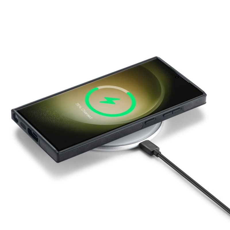 Skal För Samsung Galaxy S25 Ultra 5g Dg.ming Lädermodell