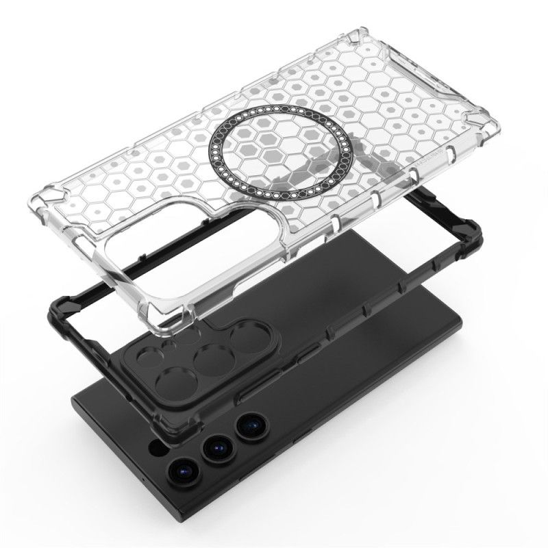 Skal För Samsung Galaxy S25 Ultra 5g Magsafe Honeycomb Kompatibel