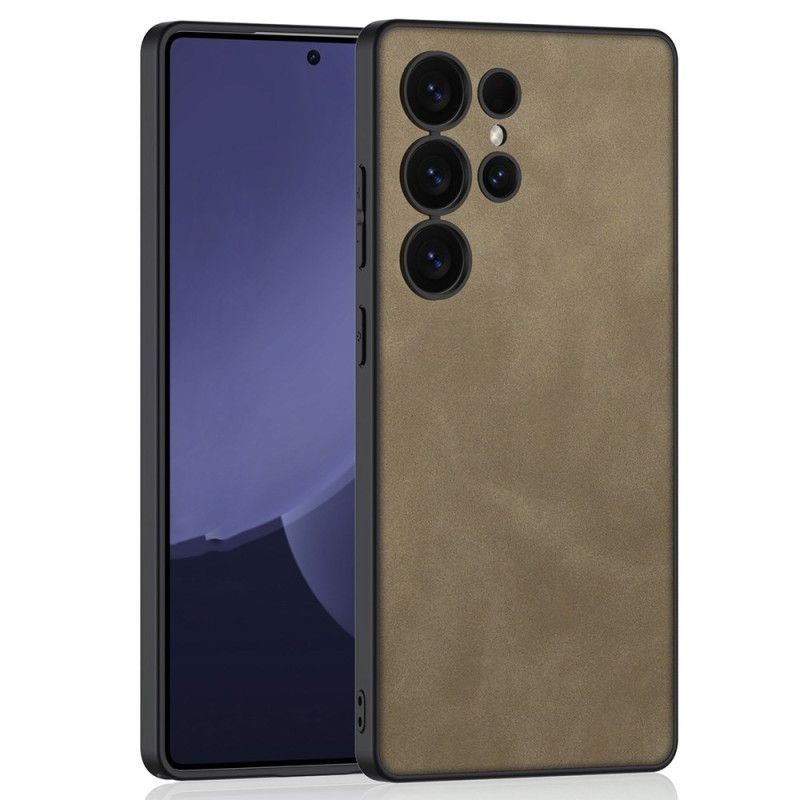 Skal Samsung Galaxy S25 Ultra 5g Lädereffekt